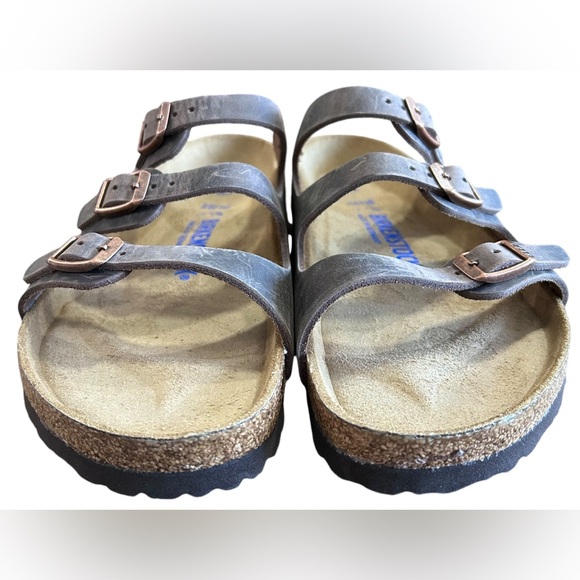 BIRKENSTOCK Women’s Florida Soft Footbed Oiled Leather In Havana 39/8.5-9✨NIB✨ - Picture 10 of 15